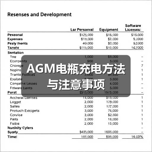 AGM电瓶充电方法与注意事项