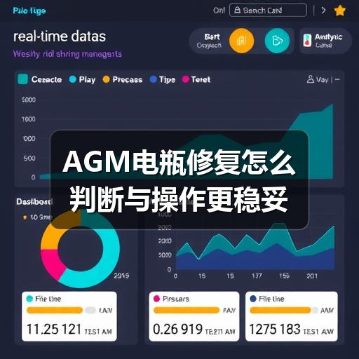 AGM电瓶修复怎么判断与操作更稳妥