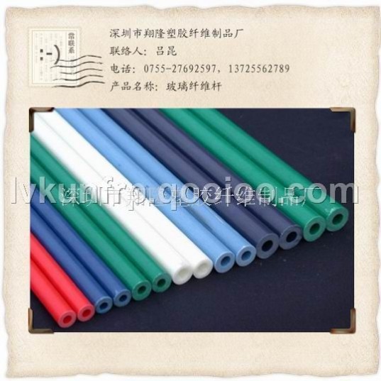 玻璃纤维杆拉挤圆管规格与应用指南，直径2mm至200mm全覆盖