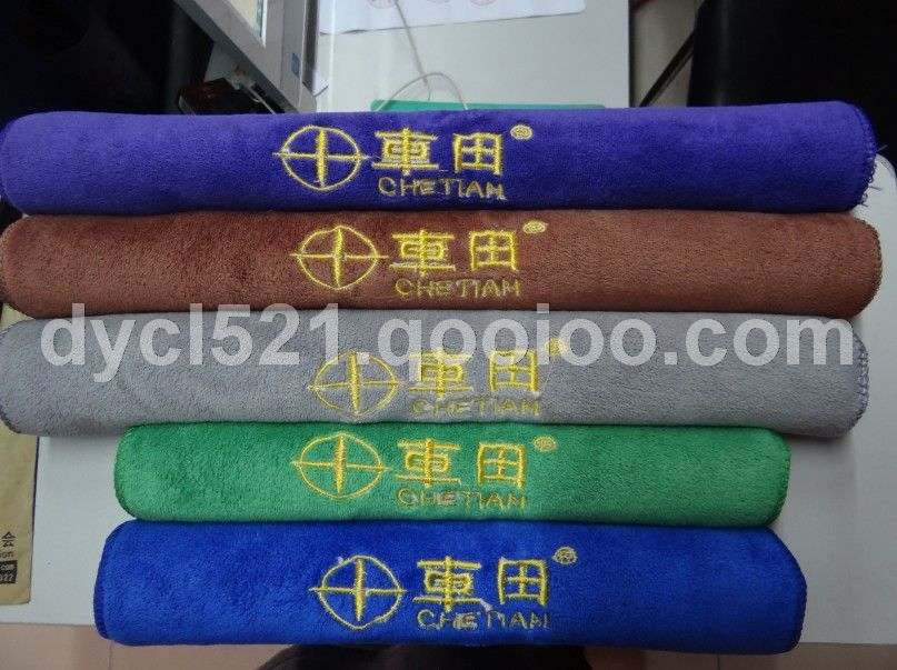 不掉色不掉毛的耐用毛巾，擦车洗车清洁好帮手