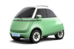 未上市微型电动车内饰实拍图解，车展亮相引关注