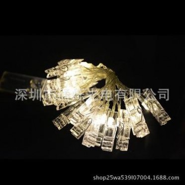 LED夹子灯串5米20灯 室内外墙面装饰灯选购与使用指南