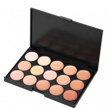 15色遮瑕膏粉底膏选购与化妆刷专业清洁保养全攻略