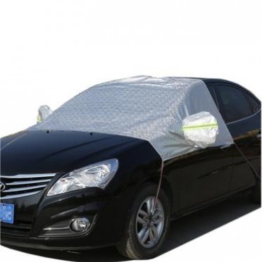 汽车前挡风玻璃半罩车衣，加厚隔热防晒四季通用选购指南