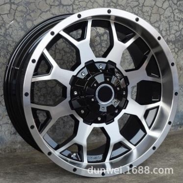 适用普拉多五十铃Dmax英菲尼迪GX哈弗H9 铝合金越野轮毂改装18寸