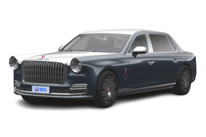 红旗国礼实拍图解析 车展现场全景展示