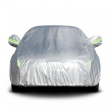 格纹杜邦铝膜车衣 防雨防晒防霜雪 保护爱车的理想选择