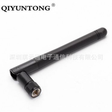 2.4G 2DBWIFI外置棒状天线 折叠胶棒天线 可定制接头