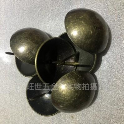 光面泡钉图钉40mm大头装饰钉沙发门钉按钉鼓钉