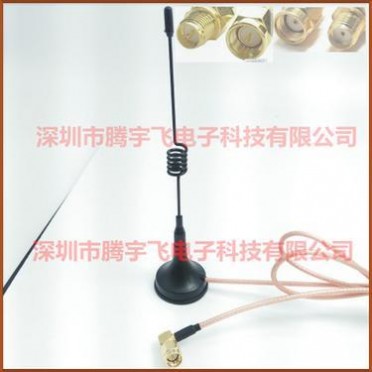 433MHZ吸盘天线｜SMA接口同轴线全攻略