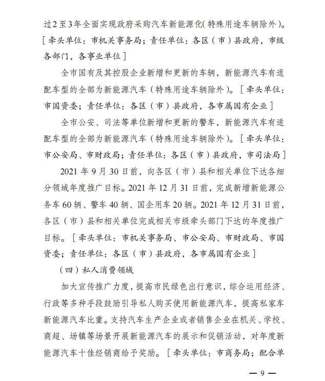划设绿色货运示范区    成都发布新能源汽车推广方案