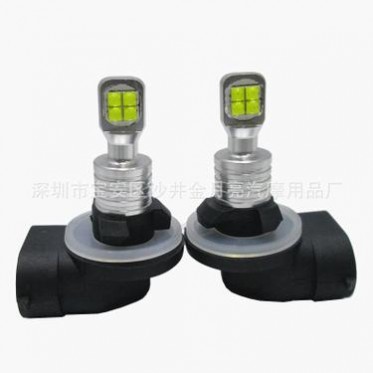 汽车LED雾灯881 3535 8SMD高亮防雾灯50W行车灯全攻略