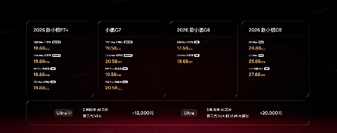 2026款小鹏P7+G7超级增程上市售价解析全攻略