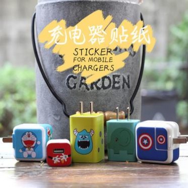 OPPO充电器贴纸定制批发｜卡通贴纸厂家生产指南