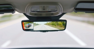 CES 2026：镜泰发布新一代全显示后视镜｜动态视图辅助