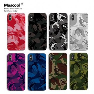 迷彩手机彩膜iPhone11全包贴膜定制贴纸指南