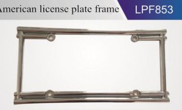 锌合金美式牌照框 保护美观两不误｜实用指南