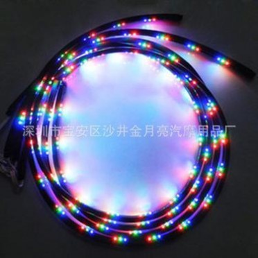 汽车LED七彩遥控爆闪灯底盘灯全攻略