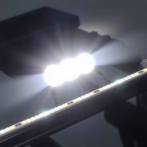 汽车LED工作灯 超薄单排长条灯3LED 9W 越野车顶灯 改装雾灯