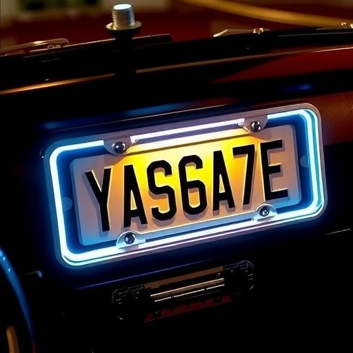 LED灯车牌架，LED美式车牌架，LED灯美国牌照框，牌照架