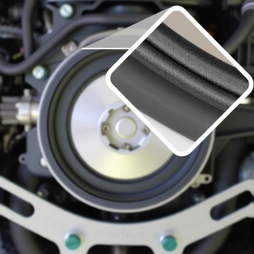 KOMATSU小松3D87发动机 橡胶气门室盖垫 发动机橡胶密封件