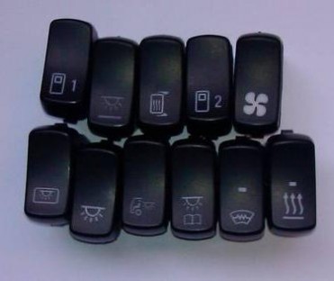 外贸开关 斯勘尼亚 开关 工作灯 顶灯 预热 开门 暖风开关