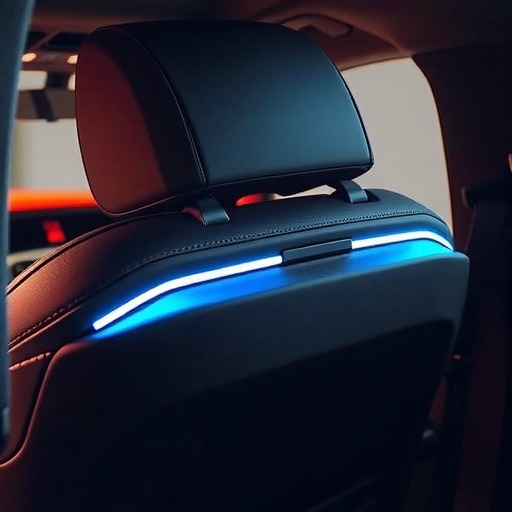 汽车用新一代车挂双头车载钩挂座椅背LED隐藏式后座位带灯