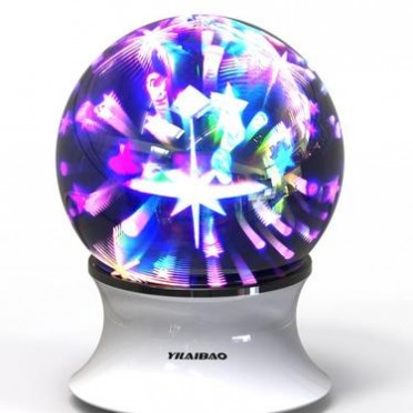 蓝牙音箱 3D蓝牙音箱七彩变色LED夜灯3D效果 礼品