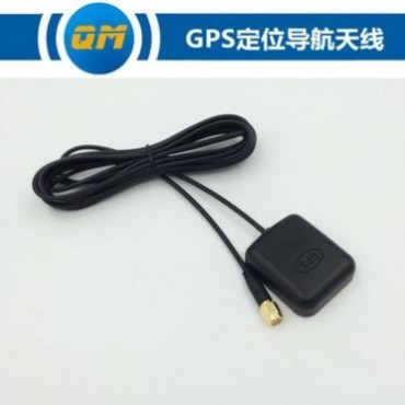 GPS天线 导航信号增强天线 GPS车载导**线 磁吸胶贴带字GPS天线