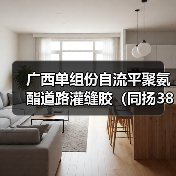 广西单组份自流平聚氨酯道路灌缝胶（同扬380）（图4）