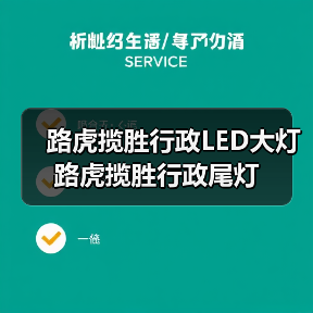 路虎揽胜行政LED大灯 路虎揽胜行政尾灯（图4）
