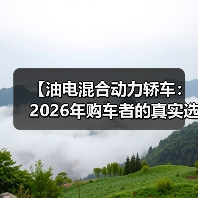 【油电混合动力轿车:2026年购车者的真实选择指南】(图2) 【油电混合动力轿车:2026年购车者的真实选择指南】(图2)