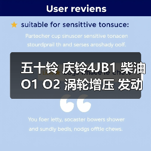 五十铃4JB1柴油涡轮增压发动机全攻略 五十铃4JB1柴油涡轮增压发动机全攻略