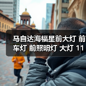 马自达海福星前大灯 前车灯 前照明灯 大灯 11款（图3）
