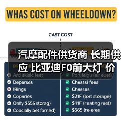 汽摩配件供货商 长期供应 比亚迪F0前大灯 价廉物美（图3）