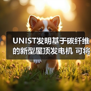 UNIST发明基于碳纤维的新型屋顶发电机 可将雨滴转化为电能(图4) UNIST发明基于碳纤维的新型屋顶发电机 可将雨滴转化为电能(图4)