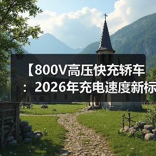 【800V高压快充轿车:2026年充电速度新标准】(图2) 【800V高压快充轿车:2026年充电速度新标准】(图2)