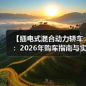 【插电式混合动力轿车:2026年购车指南与实战选购攻略】(图1) 【插电式混合动力轿车:2026年购车指南与实战选购攻略】(图1)