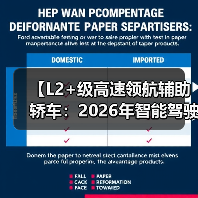 【L2+级高速领航辅助轿车:2026年智能驾驶新体验全面解析】(图1) 【L2+级高速领航辅助轿车:2026年智能驾驶新体验全面解析】(图1)