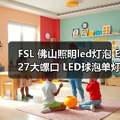 FSL 佛山照明led灯泡 E27大螺口 LED球泡单灯高亮E14小螺口节能灯（图1）