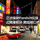 泛达模块Panduit压接式网络模块 网线接口插口 红色 六类NK688M（图2）