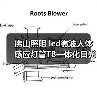 佛山照明 led微波人体感应灯管T8一体化日光灯管高亮全套支架（图4）