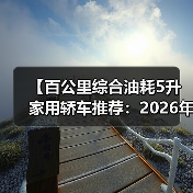 【百公里综合油耗5升家用轿车推荐:2026年省油车型终极指南】(图4) 【百公里综合油耗5升家用轿车推荐:2026年省油车型终极指南】(图4)