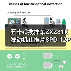 五十铃搅拌车ZXZ81K 发动机止推片8PD 12PD日本NDC原厂 大华汽配（图2）