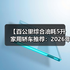 【百公里综合油耗5升家用轿车推荐:2026年省油车型终极指南】(图4) 【百公里综合油耗5升家用轿车推荐:2026年省油车型终极指南】(图4)