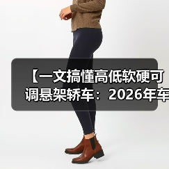 【一文搞懂高低软硬可调悬架轿车：2026年车主必看的15项核心配置指南】（图4）