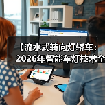 【流水式转向灯轿车:2026年智能车灯技术全面解析】(图1) 【流水式转向灯轿车:2026年智能车灯技术全面解析】(图1)