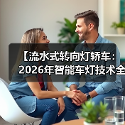 【流水式转向灯轿车:2026年智能车灯技术全面解析】(图2) 【流水式转向灯轿车:2026年智能车灯技术全面解析】(图2)
