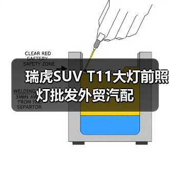 瑞虎SUV T11大灯前照灯批发外贸汽配（图2）