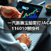 一汽新赛宝前雾灯JAC4116010替换